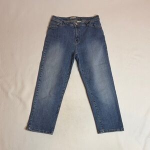 St. John's Bay Women’s Straight Leg Blue Jeans